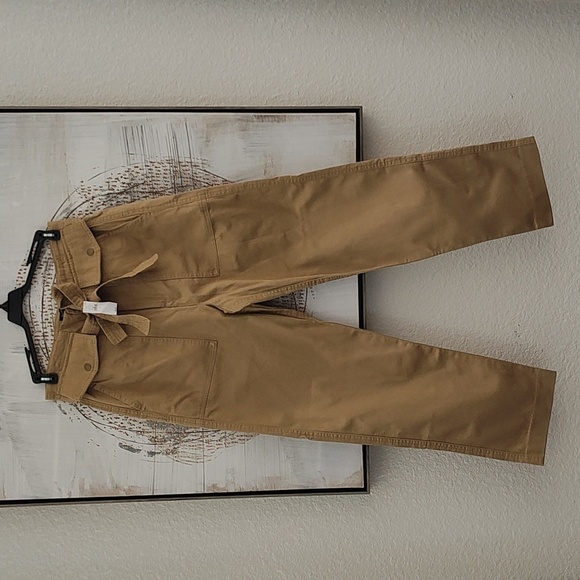 New BR Utility Tie Waist Pants - Picture 2 of 9